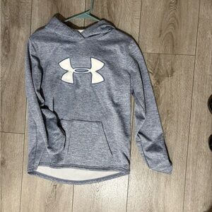 Under Armour Blue Gray Hoodie
